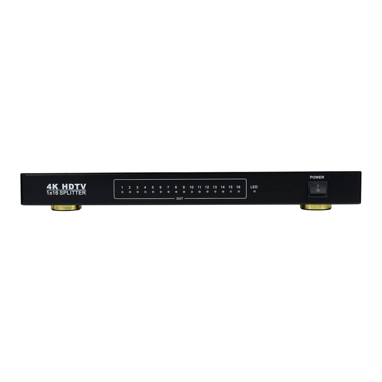 PNI HDMI Splitter 1.3 3D, 1 x 16 16 Puertos HDMI 1080p, Negro