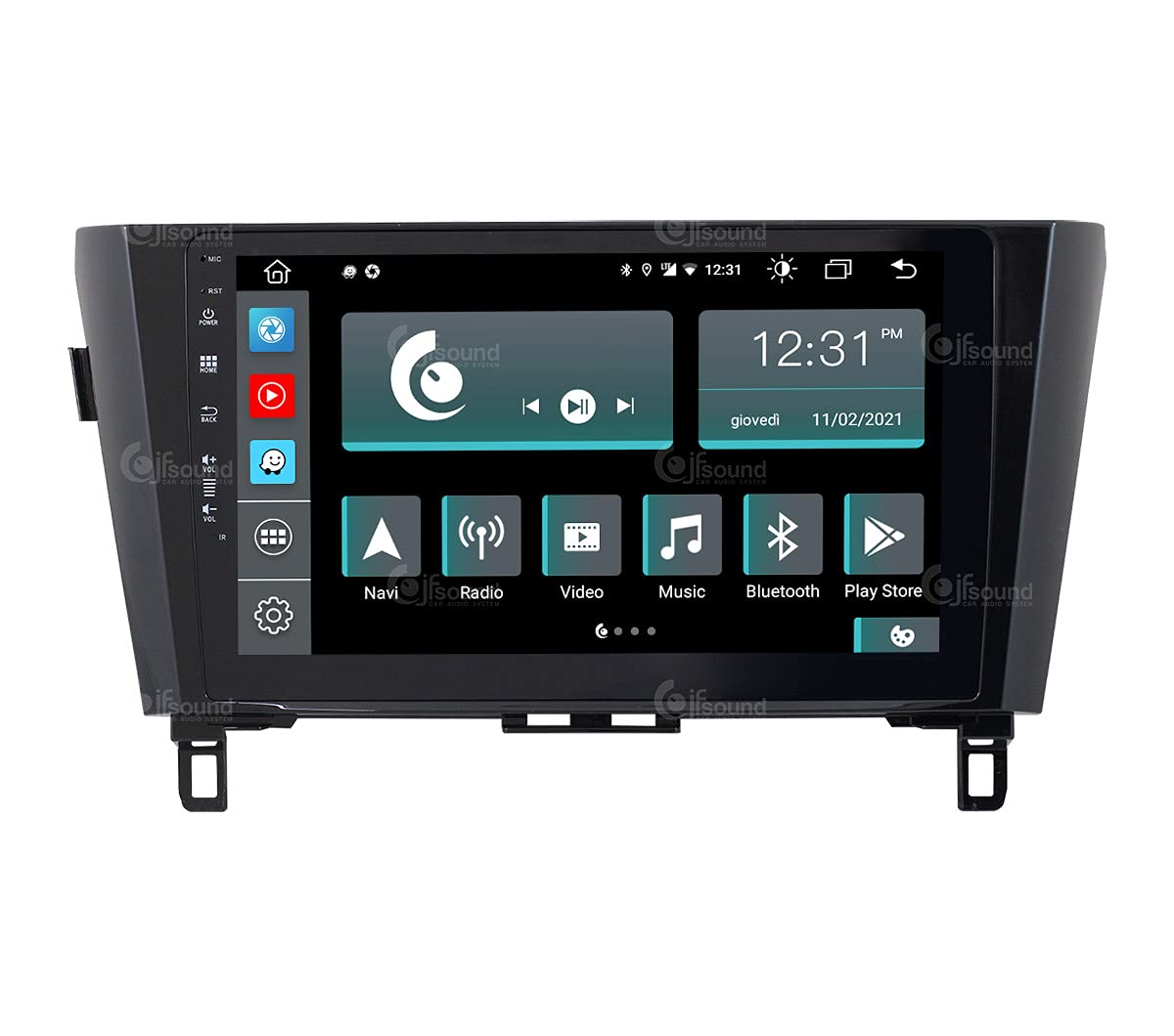 Autorradio de Ajuste Personalizado para Nissan Android GPS Bluetooth WiFi Dab USB Pantalla táctil Full HD 10" procesador de 8 núcleos y comandos de Voz