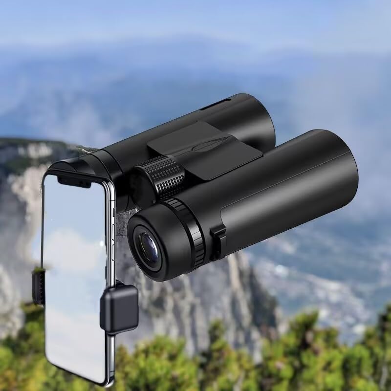 ZEHNHASE JLB5 - Prismáticos Ligeros con diseño de Gran Angular, Ideales para paisajes panorámicos