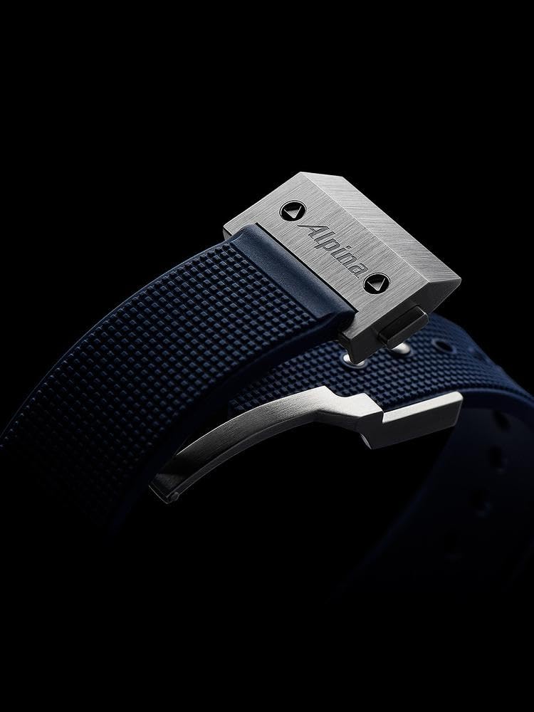Alpina Reloj Analógico para Hombre de Cuarzo con Correa en Acero Inoxidable mid-39683