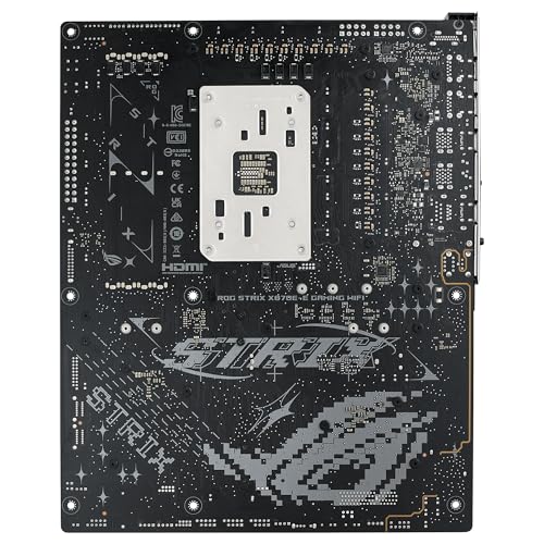 ASUS ROG Strix X870E-E Gaming WiFi - Placa Base AMD ATX, 18+2+2 etapas de Potencia, DDR5, 5X M.2, PCIe 5.0 Compatible con GPU de última generación, WiFi 7, USB 20G con PD 3.0 de hasta 30 W