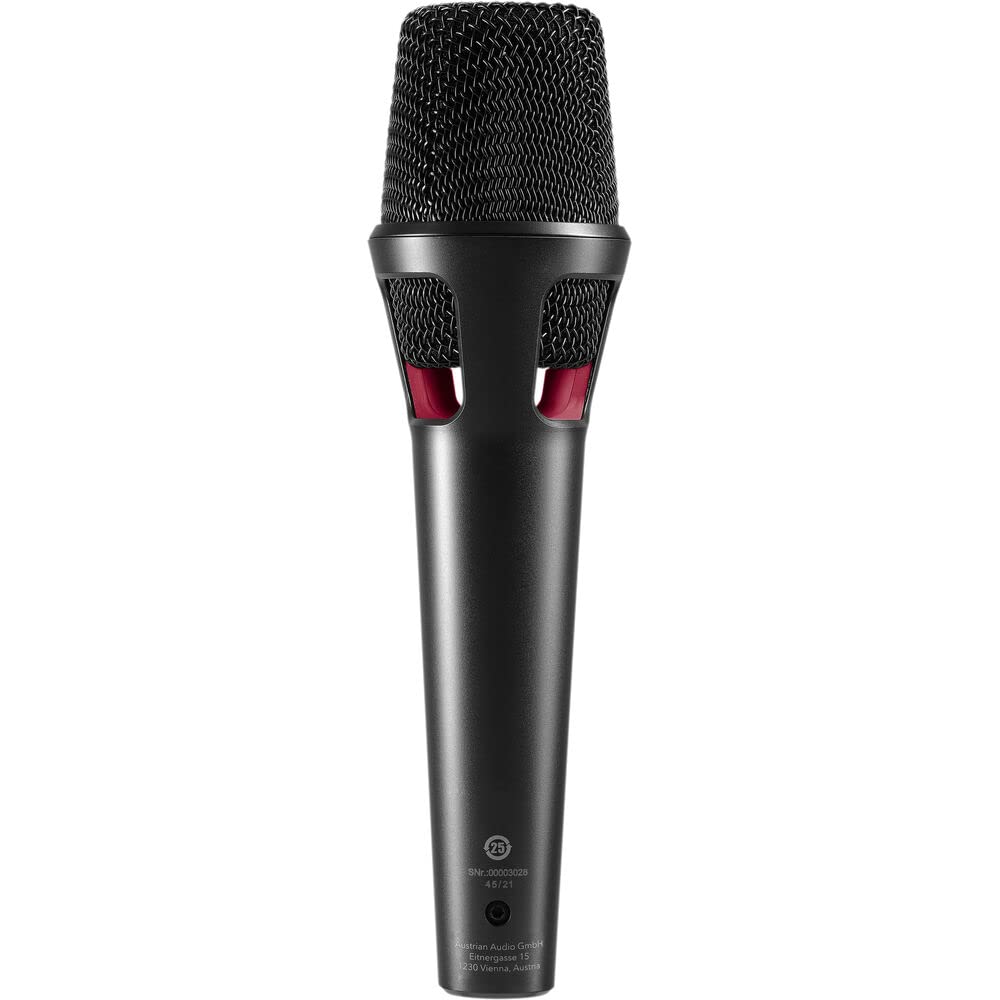Austrian Audio OD303 - Micrófono de escenario con tecnología acústica abierta, micrófono direccional (banda ancha de frecuencia, estabilidad de retroalimentación, diseño abierto, difusor de ruido 3D