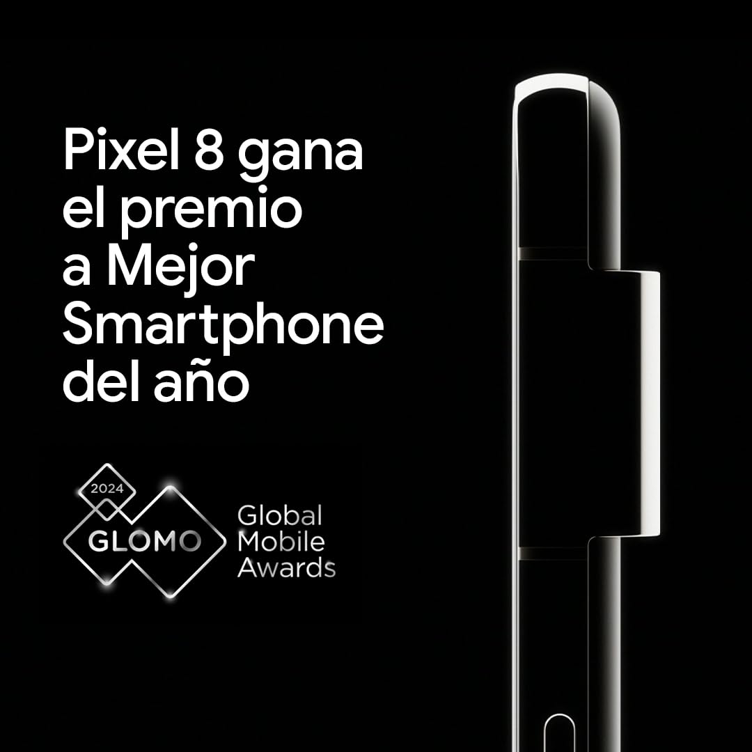 Google Pixel 8 - Smartphone Android libre con Cámara Pixel avanzada, batería con autonomía de 24 horas y potentes funciones de seguridad - Rosa, 256GB