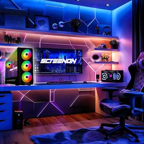 ScreenOn - Ryzen 7 5700G - 500GB SSD - RTX 3050 - Game PC A40129 - WiFi - Windows 11 Pro