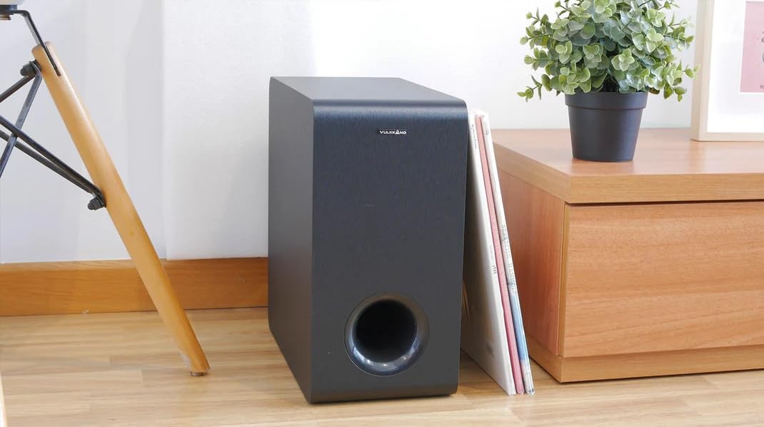 VULKKANO SUB6 Subwoofer Activo de 6.5 Pulgadas, Frecuencia de 60Hz-250Hz