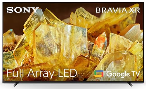 Sony BRAVIA XR-55X90L, 55 Pulgadas, TV Full Array LED, 4K HDR, Smart Google TV, Funciones Eco, Bravia Core, Óptimo para PlayStation5, Marco de Aluminio