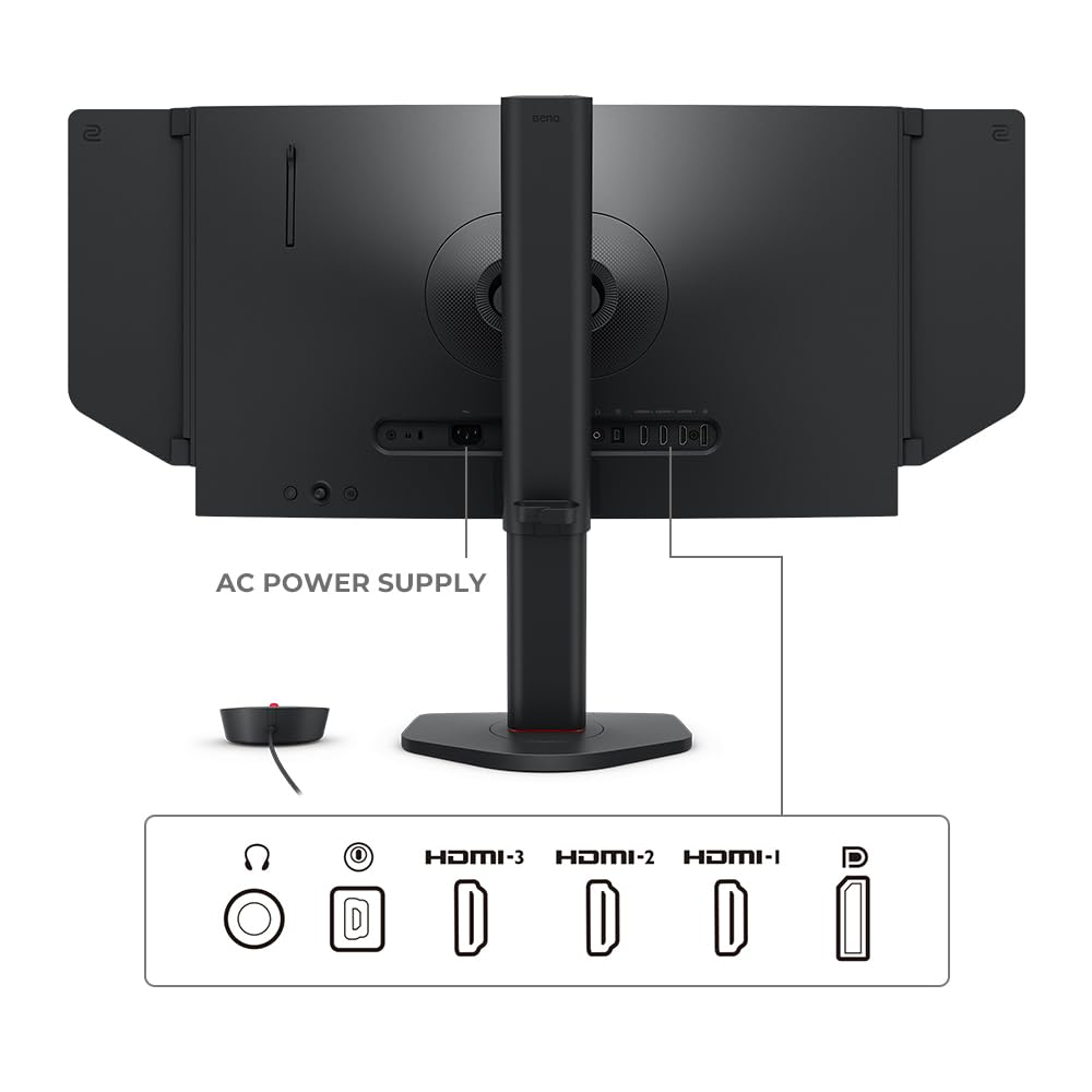 BenQ Zowie XL2566X+ Monitor Gaming (24.1 pulgadas, 400Hz, TN Rápido, DyAc 2, 1080p)