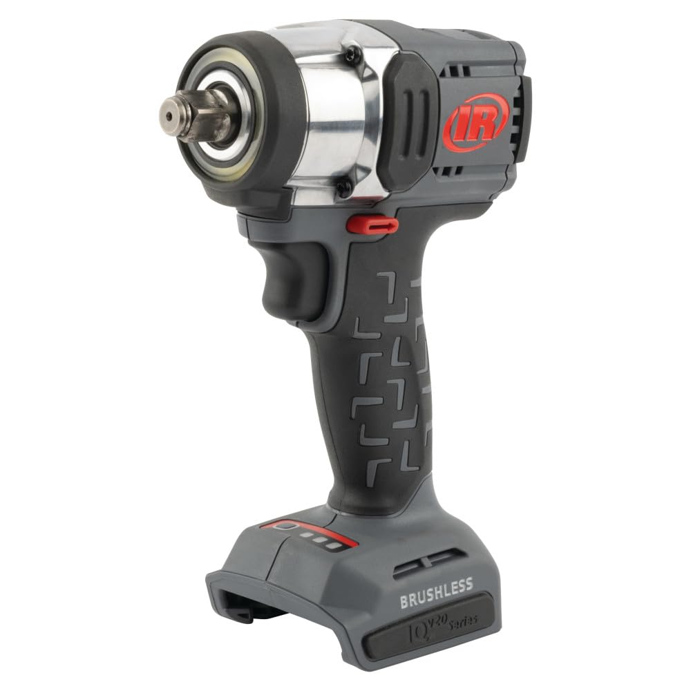Ingersoll-Rand Atornillador de Impacto de Batería W3151, Herramienta Inalámbrica 1/2" con 20 V, Llave de Impacto Ligera y Compacta