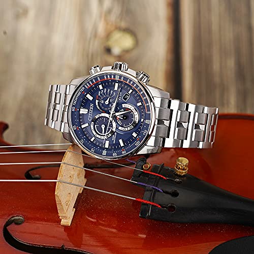 Citizen Reloj Cronógrafo para Hombres de Eco-Drive con Correa en Acero Inoxidable CB5880-54L