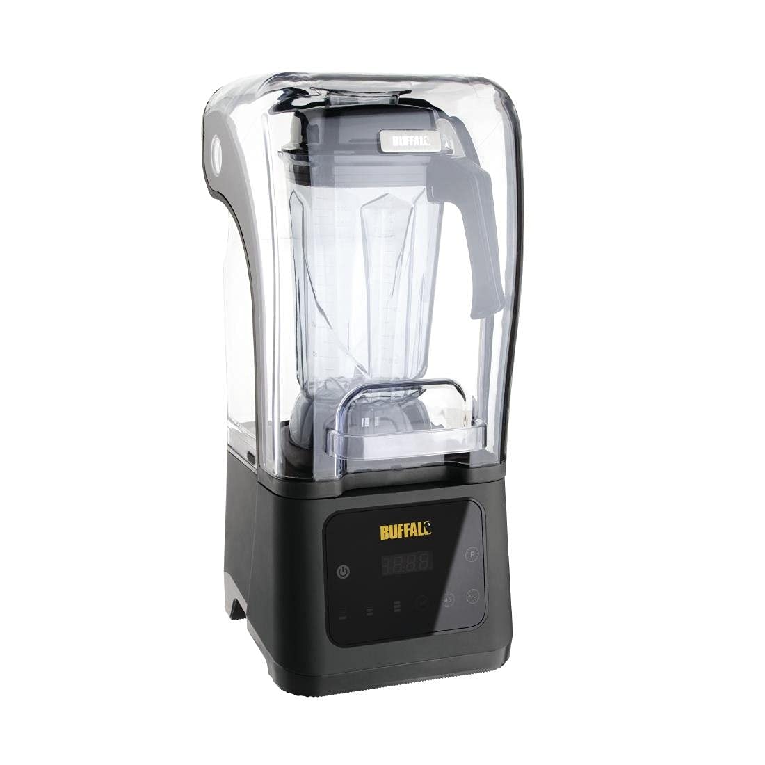 Buffalo Batidora de barra digital con caja de sonido de 2,5 litros