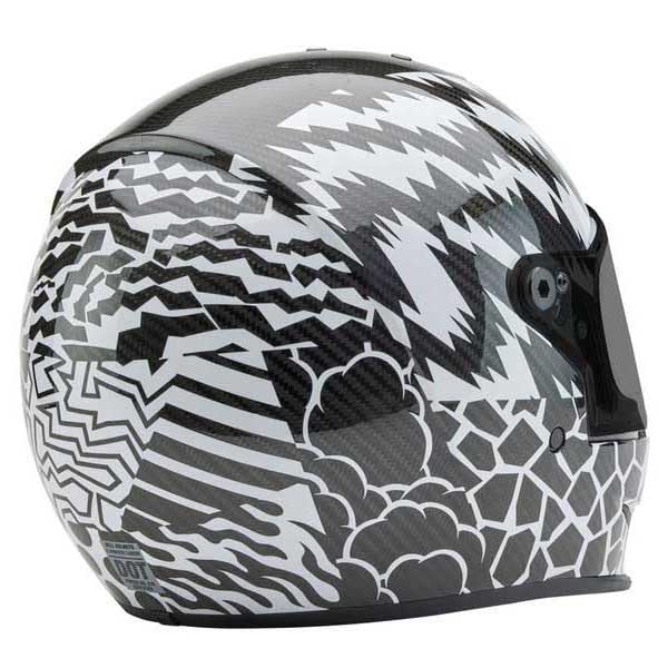 BELL Helmet Eliminator Carbon DEATHSPRAY Black/White L ECE6