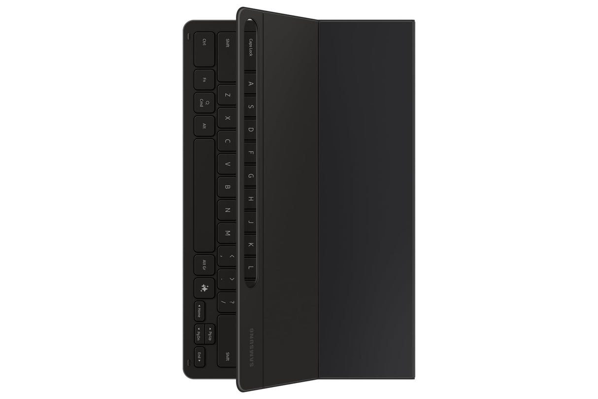 Samsung Funda para Galaxy Tab S10+, Tab S9+, Tab S9 FE+ con Teclado QWERTY y botón AI, Funda de una Sola Pieza, Color Negro