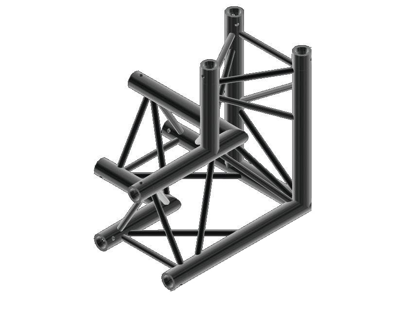 Alutruss Trilock 6030253R - Ángulo de 3 vías