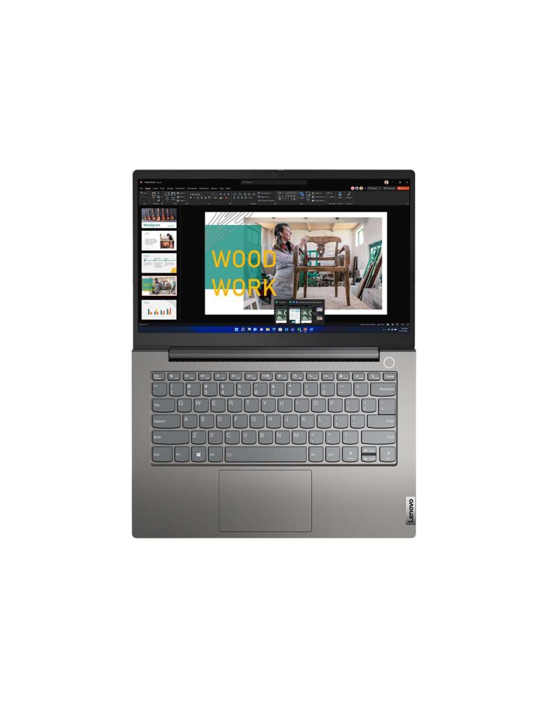 Lenovo ThinkBook 14 G4 ABA - Ordenador Portátil 14" FHD, (AMD Ryzen 7 5825U , 16GB RAM, 512 SSD, Integrated Intel Iris Xe Graphics, Windows 11 Pro 64), Mineral Grey -Teclado QWERTY Español