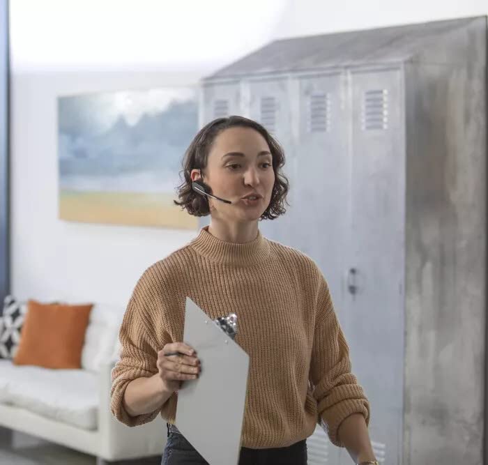 Poly SAVI 8220 UC - Sistema de Auriculares inalámbricos DECT de Microsoft
