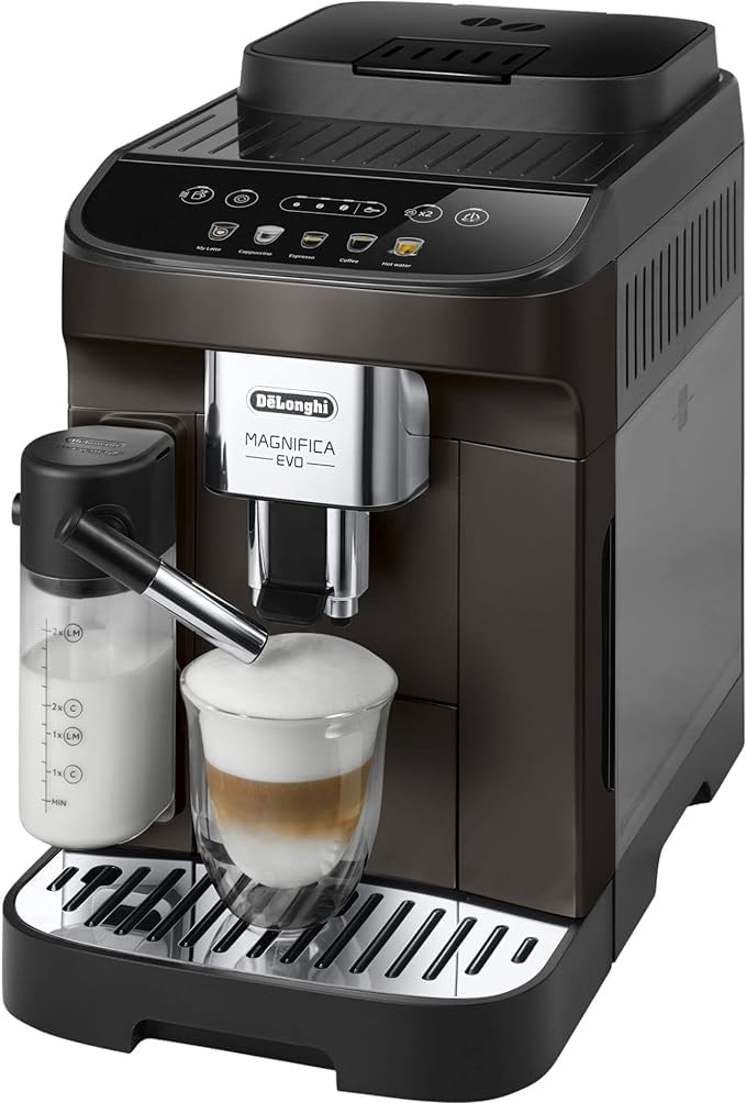 De'Longhi ECAM 293.61.BW Cafetera, Negro, Plata, 53 x 51 x 30 cm