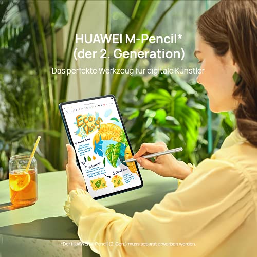 HUAWEI MatePad Pro 10,8 Pulgadas (2021)-2K FullView, 128 GB de ROM, Snapdragon 870, colaboración multipantalla, Multi-Window, 40 W Supercharge, Wi-Fi 6, Midnight Grey, 30 Meses de garantía