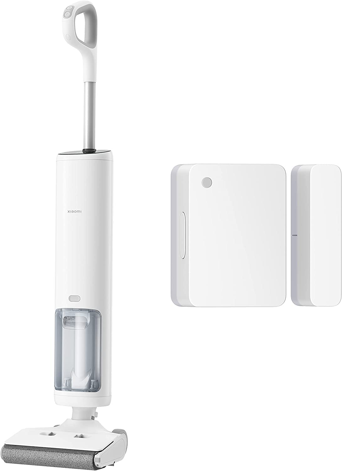 XIAOMI Truclean W10 Pro Wet Dry Vacuum + Window Sensor 2 - Aspiradora Vertical 3 en 1 (aspira, friega y Lava), hasta 35 min. de autonomía, Blanco (Versión ES + 3 años de garantía)