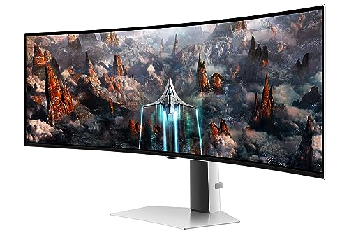 Samsung LS49CG934SUXEN - Monitor Gaming Odyssey OLED G93SC Curvo 49" Dual QHD, DisplayHDR True Black 400, tasa de Respuesta 0,03ms, tasa refresco 240Hz, AMD FreeSync Premium Pro
