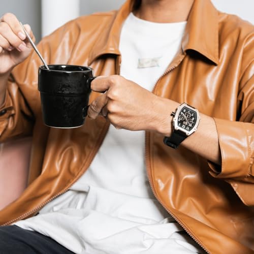 ICE-WATCH - Ice boliday Black Rose-Gold - Reloj Negro para Hombre con Correa de Silicona - 023315 (Medium)