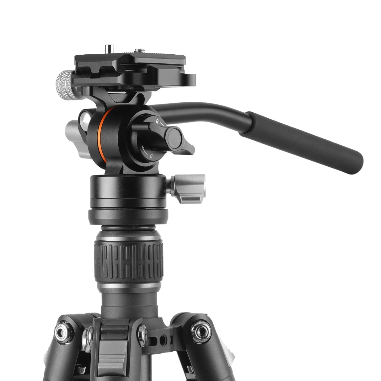 Vanguard Vesta GO 264CV12 - Trípode de Viaje de Carbono, rótula de vídeo