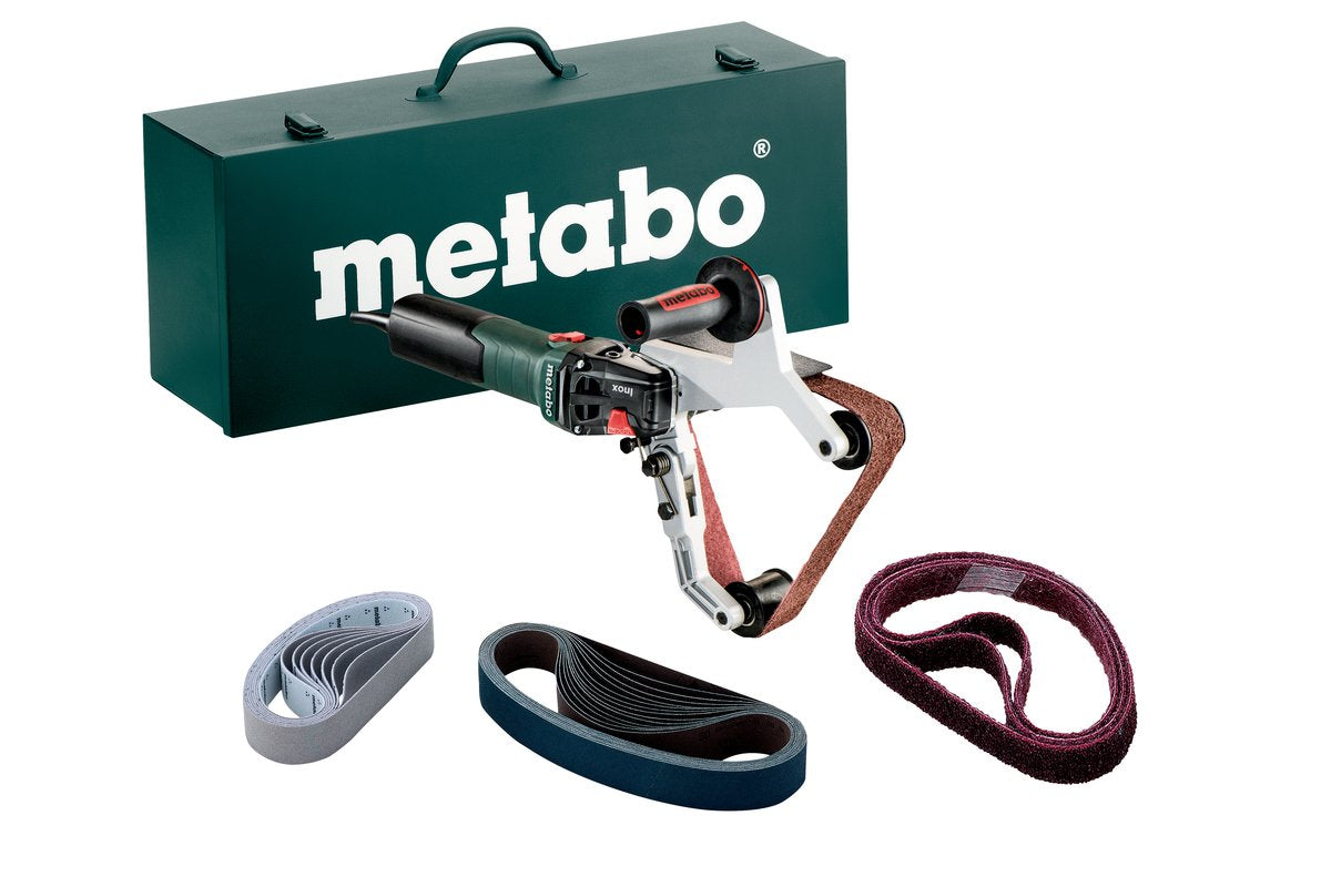 METABO 602243500 - Lijadora de cinta para tubos especial INOX RBE 15-180 SET 1550W