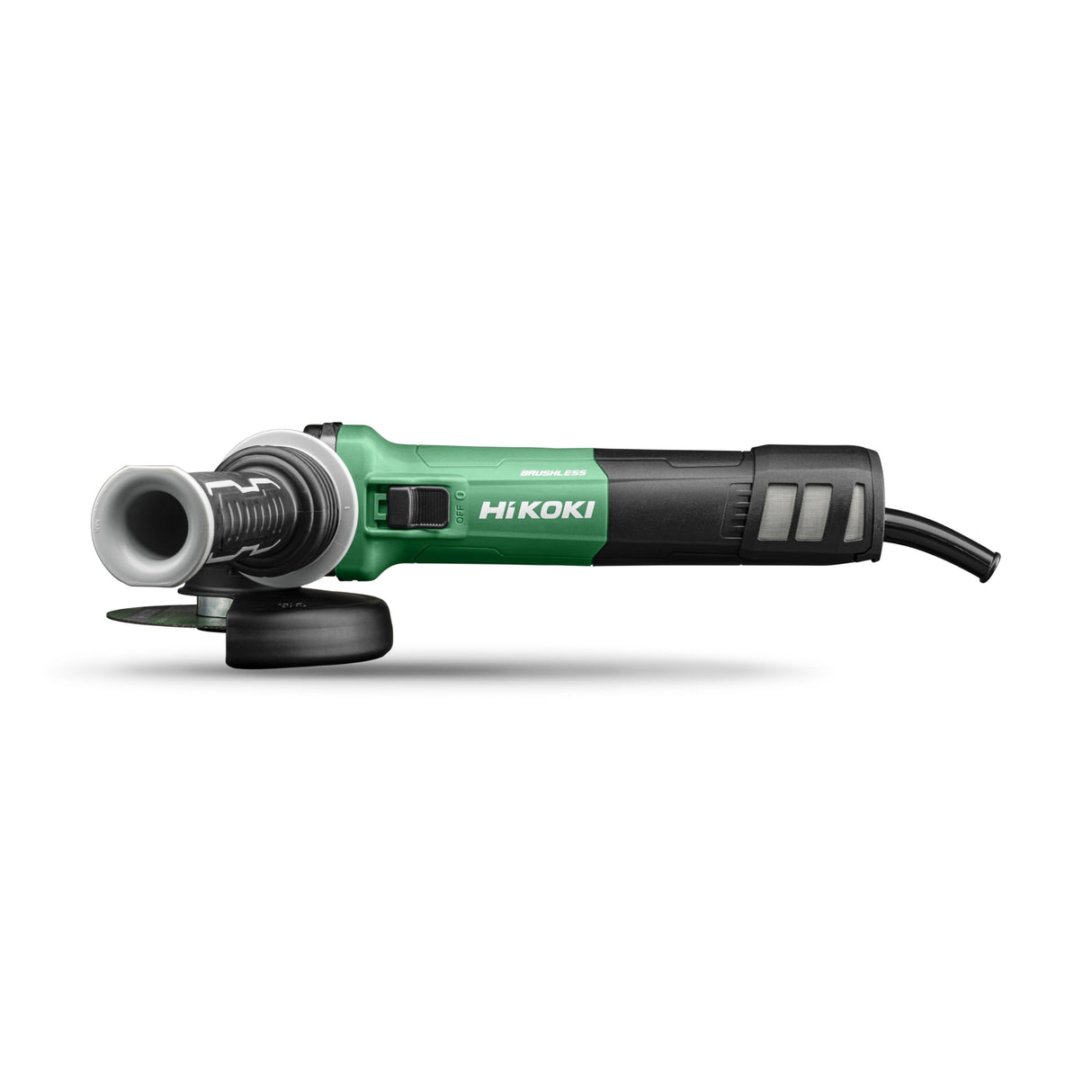 HiKOKI Amoladora Angular 1300W 125mm - Alta Potencia y Versatilidad, Resistente al Polvo, Velocidad Variable, Protección Retroceso, Mango Antivibración