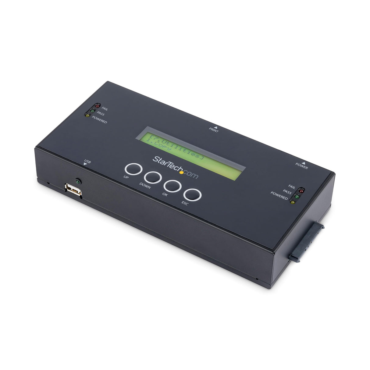 StarTech Duplicador Borrador SAS/SATA 1:1, 13GB/min, LCD (SATSASDUPE11)