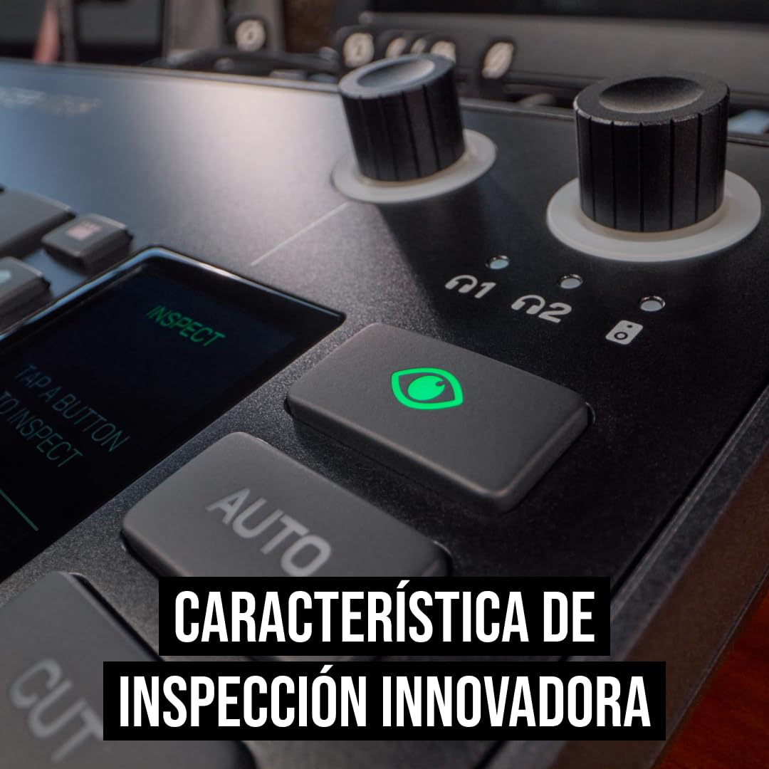 RØDE RØDECaster Video - Conmutador de vídeo profesional e interfaz de audio - Multi-cámara, 6 x entradas de vídeo (HDMI y USB), 1080p60, Escenas de múltiples fuentes