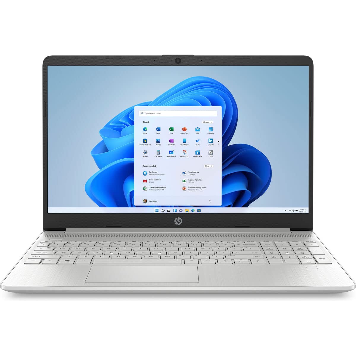 HP Notebook 15s-eq2091ns Ryzen 7 5700U QWERTY Español 512 GB SSD 15,6" 12 GB RAM