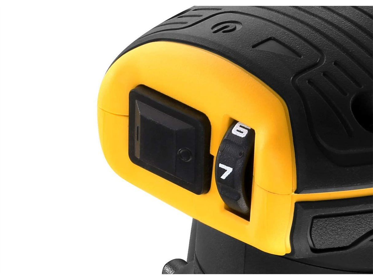 DEWALT DCW210P2 - QW - Lijadora Rotorbital sin escobillas XR 18V con 2 baterías Li - Ion 5.0Ah