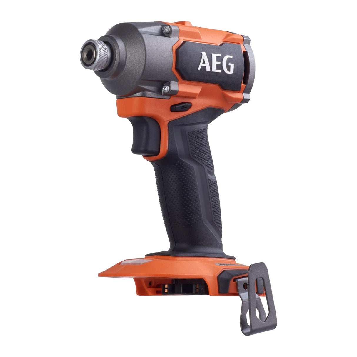 AEG - Destornillador de impacto 18 V BRUSHLESS, 350 Nm, 3 modos, 0 a 2900 rpm, 0 a 4200 cps, min, recepción hexagonal de 1,4 pulgadas, sin bate. ni cargador, de cartón