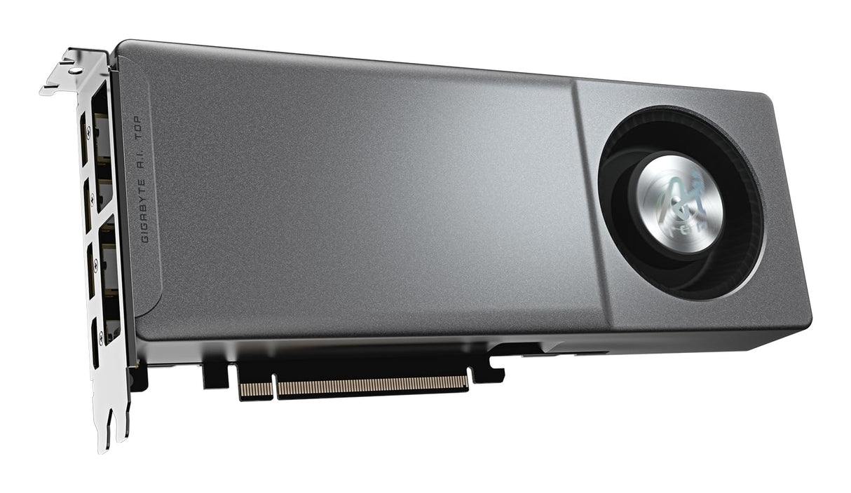 GIGABYTE Radeon AI Pro R9700 AI Top 32G Tarjeta Gráfica – 32 GB GDDR6, 256 bits, PCI-E 5.0, 2920 MHz Frecuencia del núcleo, 3 x DisplayPort, 1 x HDMI, GV-R9700AI TOP-32GD