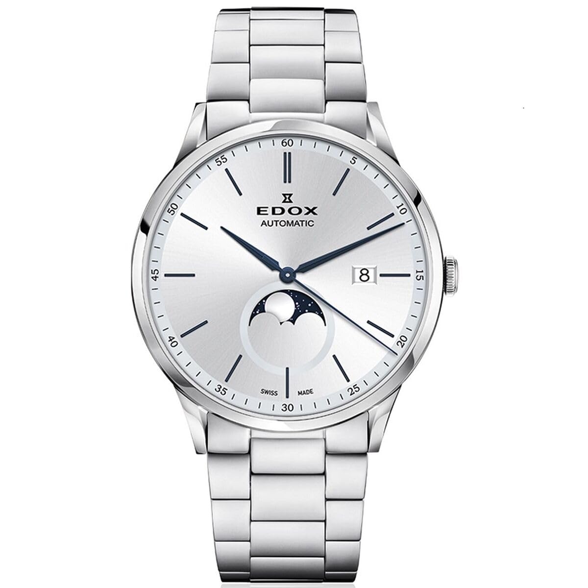 Edox Reloj Hombre VAUBERTS MOONPHASE Date Automatic