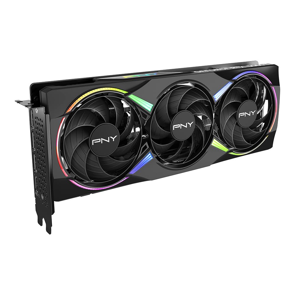 PNY GEFORCE RTX 5060 Ti 16GB ARGB Overclockeado Triple Ventilador DLSS 4