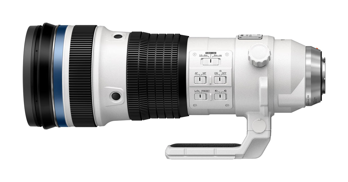 OM SYSTEM M.Zuiko Digital ED 150‑400mm F4.5 TC1.25X IS Pro, Compatible con Las cámaras Olympus, OM SYSTEM y Panasonic MFT