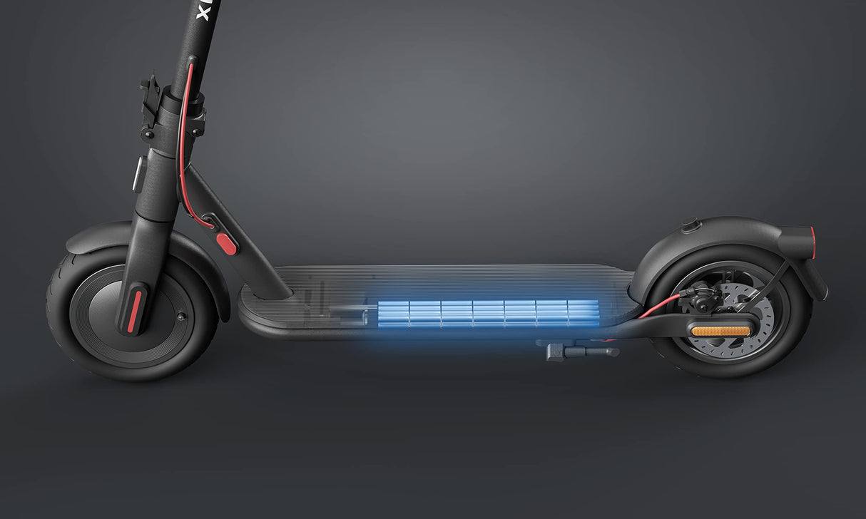 Xiaomi Scooter eléctrico 4, indicadores de dirección integrados, plegable, motor 300 W, autonomía 35 km, freno de disco trasero, neumáticos de 10 pulgadas, recuperación energética KERS, control Xiaomi