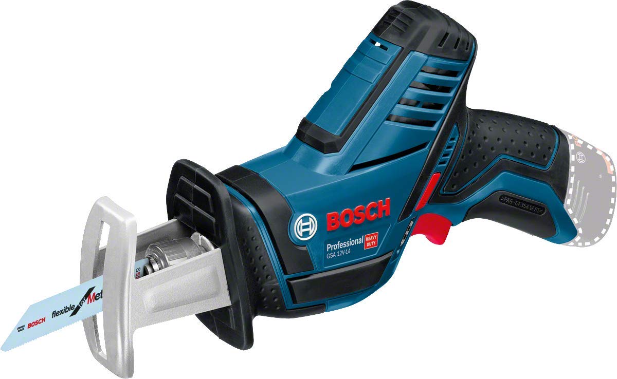 Bosch Professional 12V - atornillador GSR 12V-15 +sierra de calar GST12V-70 +sierra circular GKS 12V-26 +sierra sable GSA 12V-14 +multiherramienta GOP 12V-28 +linterna GLI12V-80 (3 baterías, XL-BOXX)