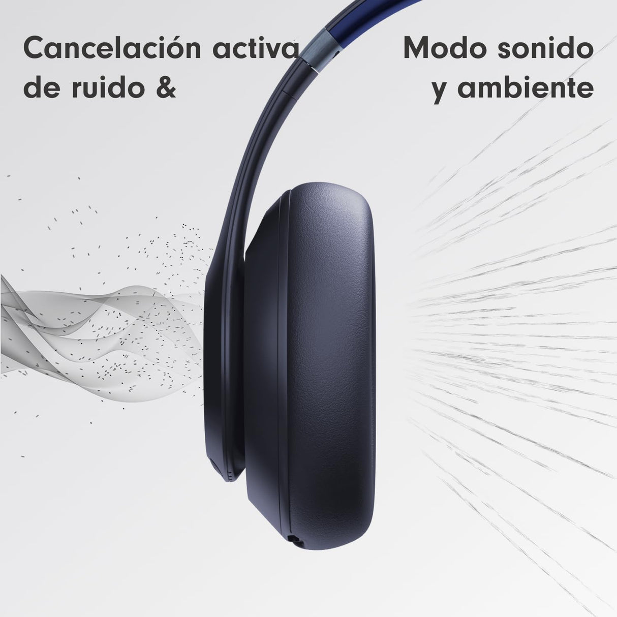 Beats Studio Pro - Auriculares inalámbricos Bluetooth con cancelación de Ruido - Audio Espacial Personalizado, Sonido USB-C sin pérdida, compatibilidad con Apple y Android - Azul Marino