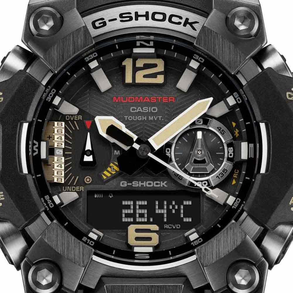 CASIO Reloj Hombres de Cuarzo con Correa en Acero Inoxidable GWG-B1000-1AER