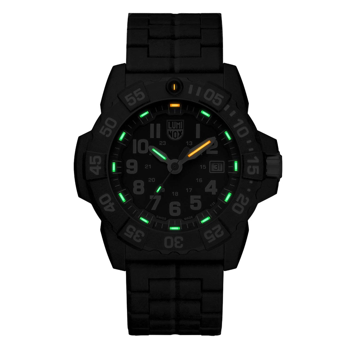 Luminox Reloj Analógico para Hombre de Cuarzo con Correa en Fibra de Carbono XS.3502.L