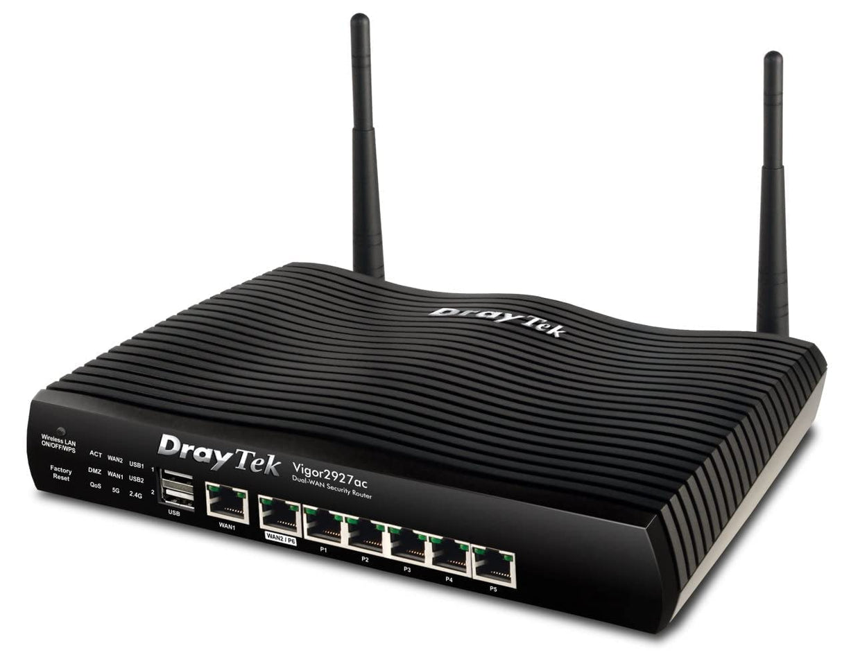 DRAYTEK Vigor 2927AC Wireless AC Dual-WAN Security-Router Retail