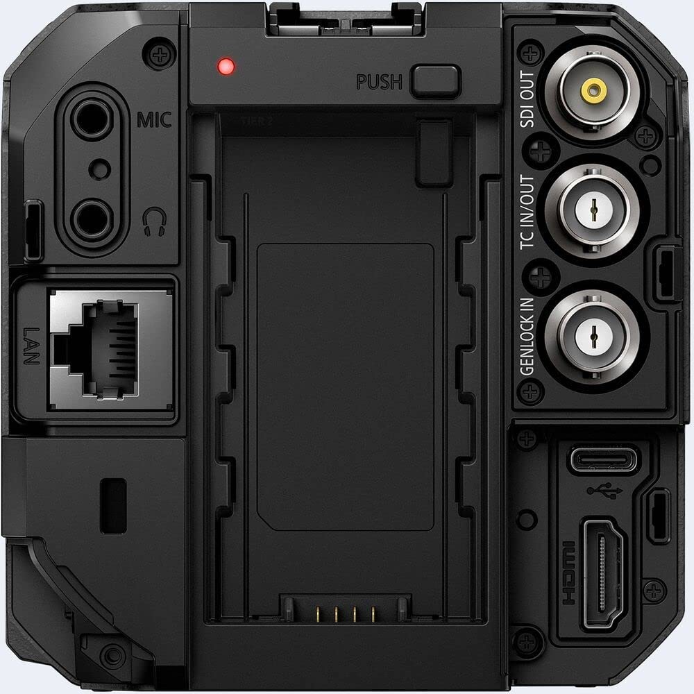 Panasonic Lumix DC-BS1HE Cámara Box (Montura L, Sensor de Formato Completo de 24 MP, transmisión en Vivo, producción de películas, utilizable con Drones) Negro