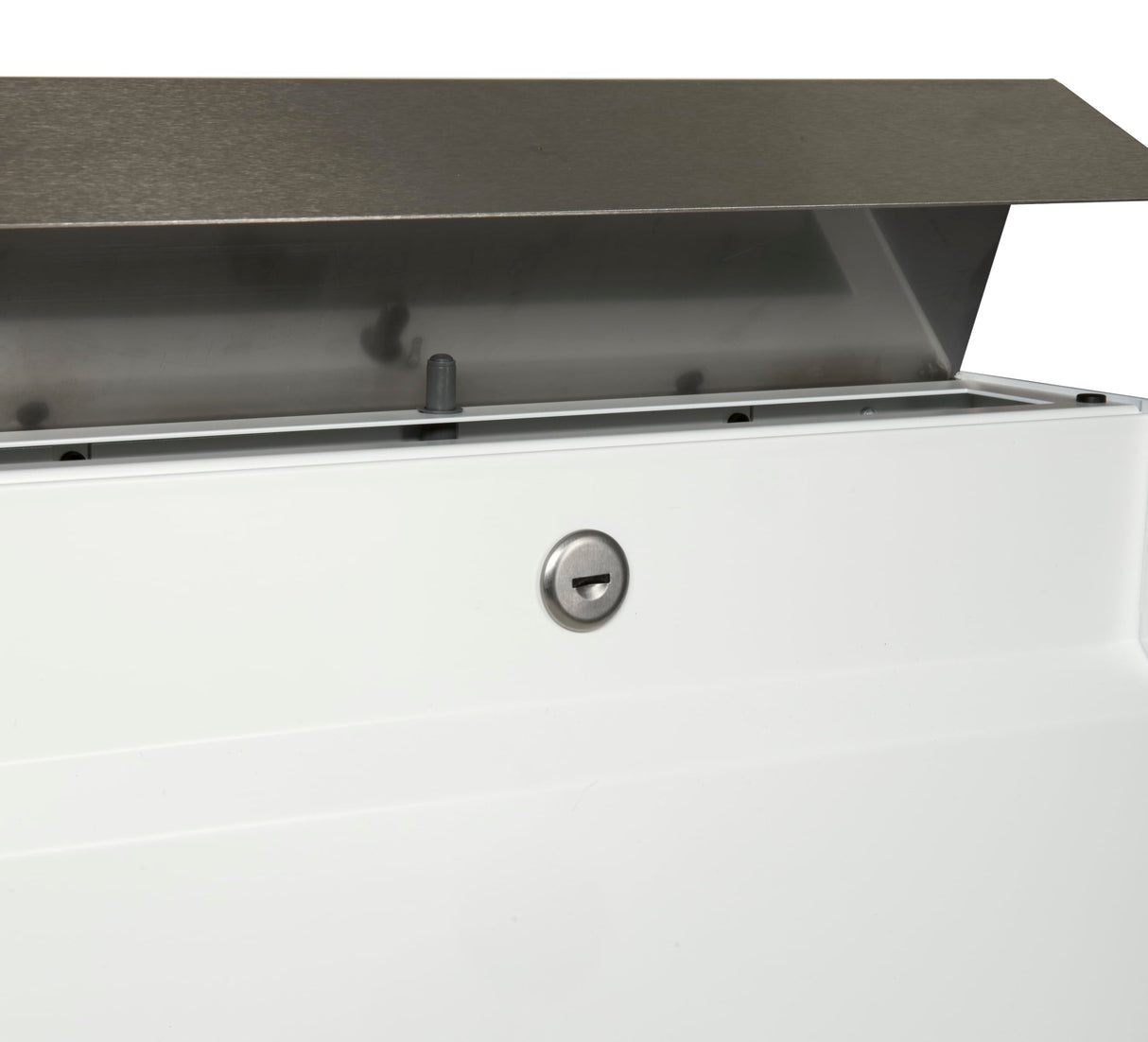 Renz Horizon 670001 - Buzón, diseño en Gris Antracita (RAL 7016), Color Gris