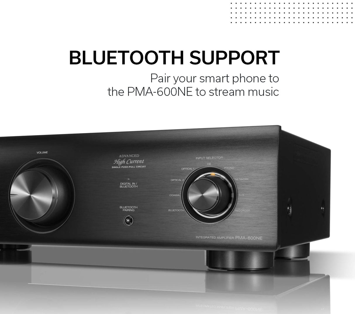 DENON Amplificador, Plata, Talla única