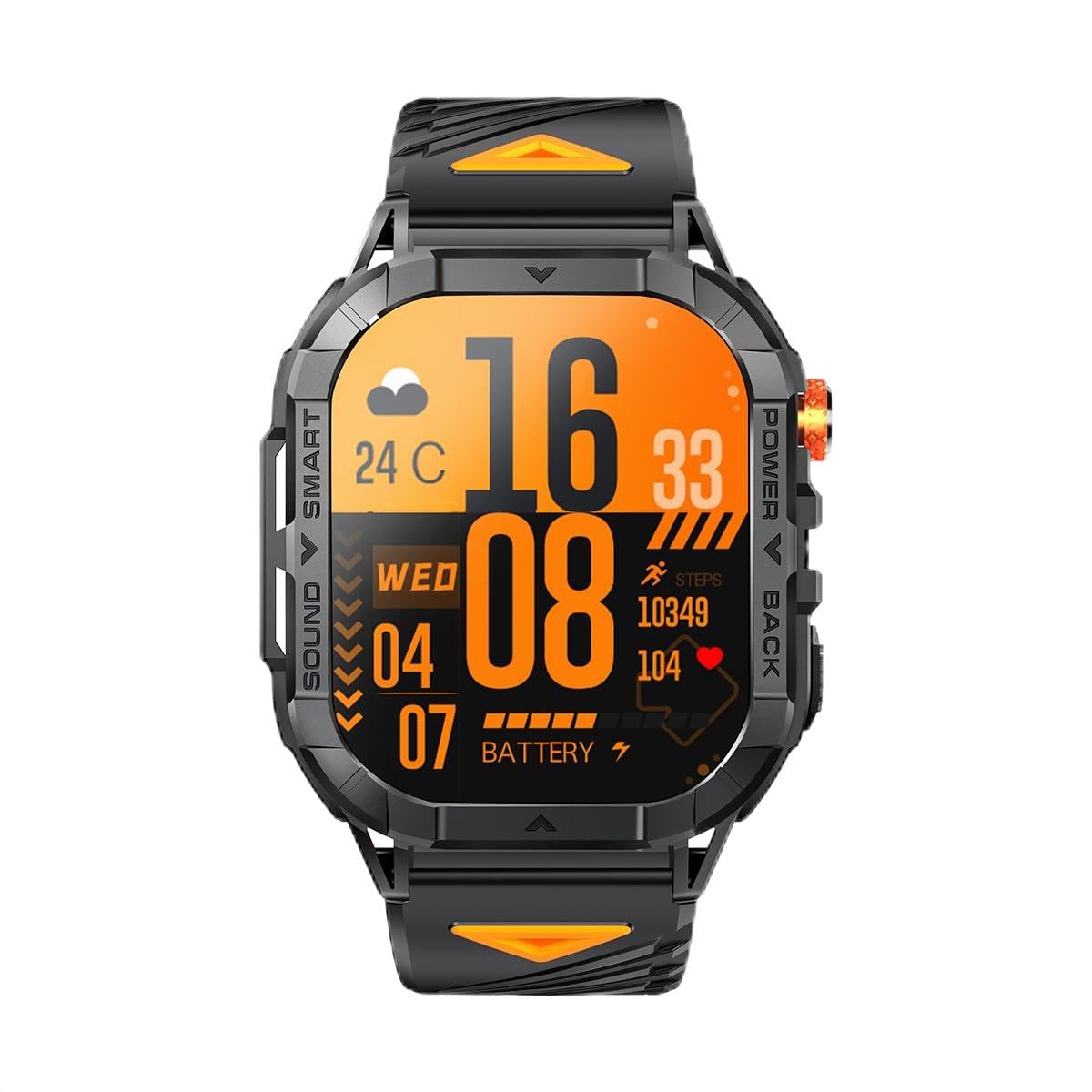 Smarty 2.0 Mujer Digital Automático Reloj con Correa de Silicona SW103A