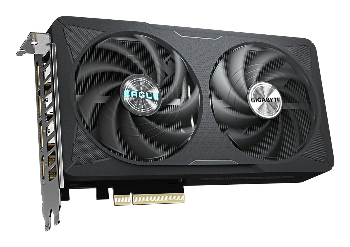 GIGABYTE GeForce RTX 5060 Eagle OC 8G Tarjeta Gráfica - 8GB GDDR7, 128bit, PCI-E 5.0, 2550 MHz Frecuencia del núcleo, 3 x DisplayPort, 1 x HDMI, GV-N5060EAGLE OC-8GD
