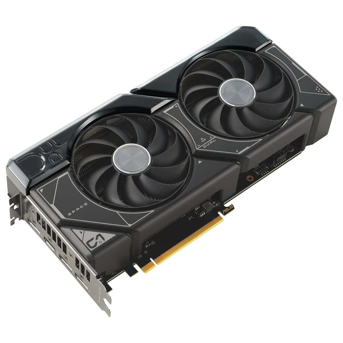 ASUS Dual GeForce RTX 4070, Tarjeta Gráfica Gaming (PCIe 4.0, 12 GB GDDR6X, DLSS 3, HDMI 2.1, DisplayPort 1.4a, diseño de 2,55 Ranuras, Ventilador Axial-Tech, tecnología 0dB)