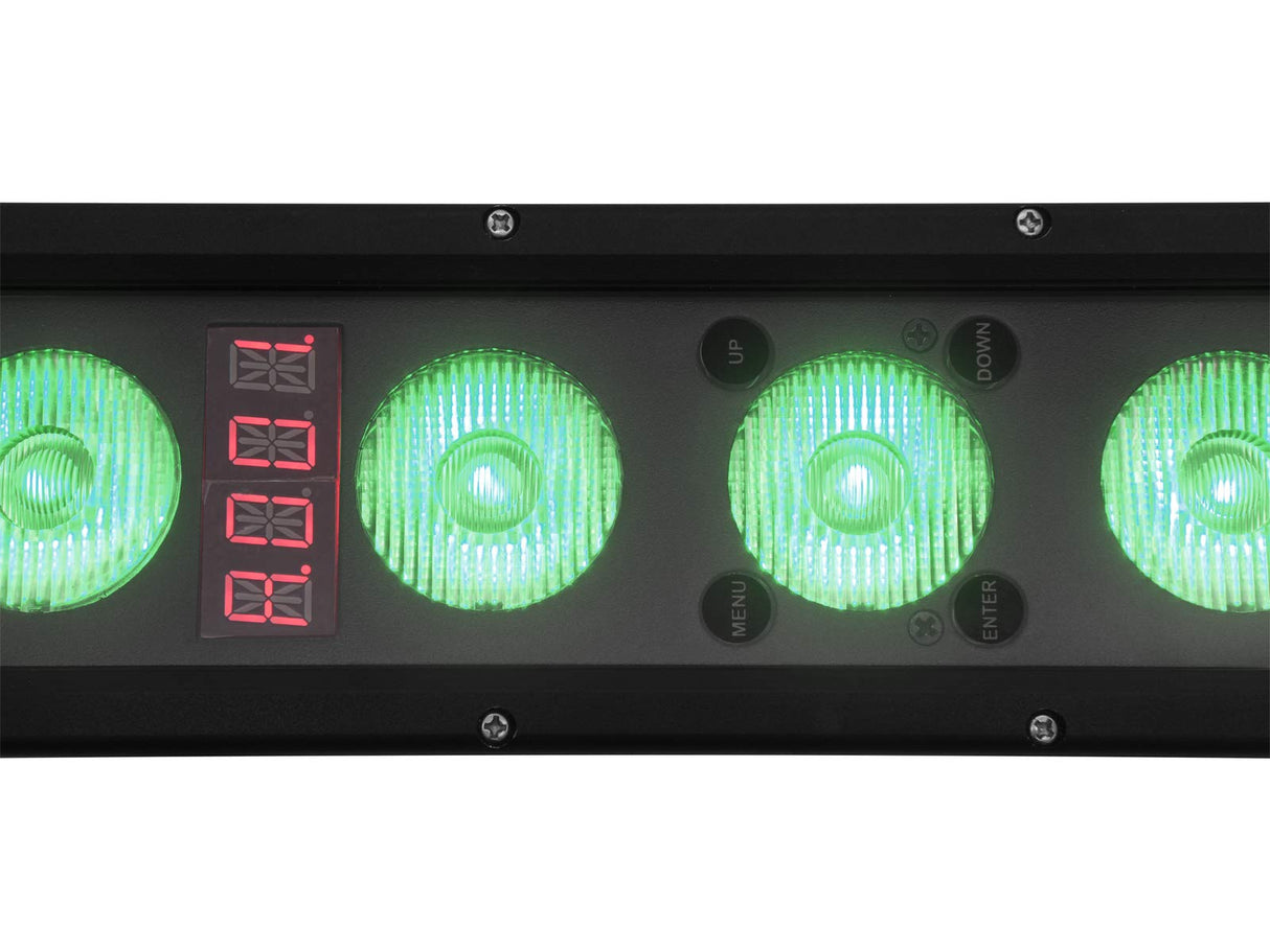 Eurolite T2000 QCL Stroboscopio Disco Negro