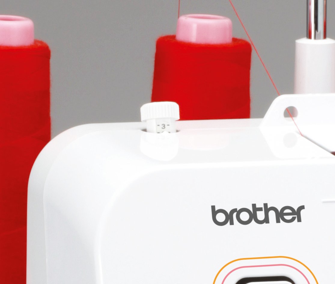 Brother M343D, Acero Inoxidable, Blanco, 38 X 32 X 36 cm
